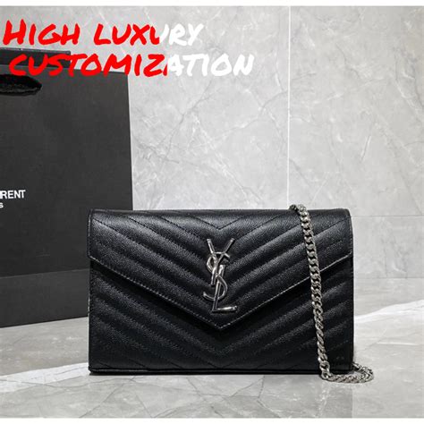 ysl monogram woc|ysl monogram wallet price.